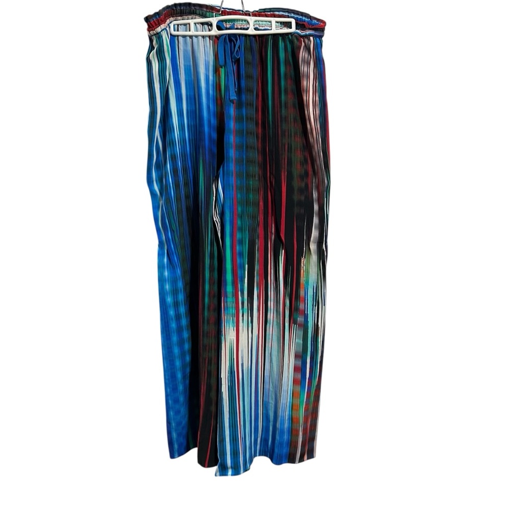 Plenty Tracey Reece Wide Leg Pants size L Women Anthtopologie Palazzo